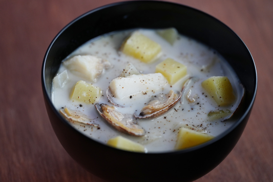 うま藻クラムチャウダー