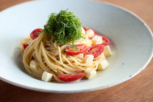 うま藻の冷製パスタ