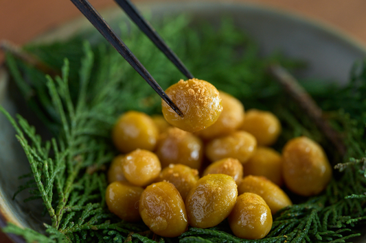 うま藻と煎り銀杏