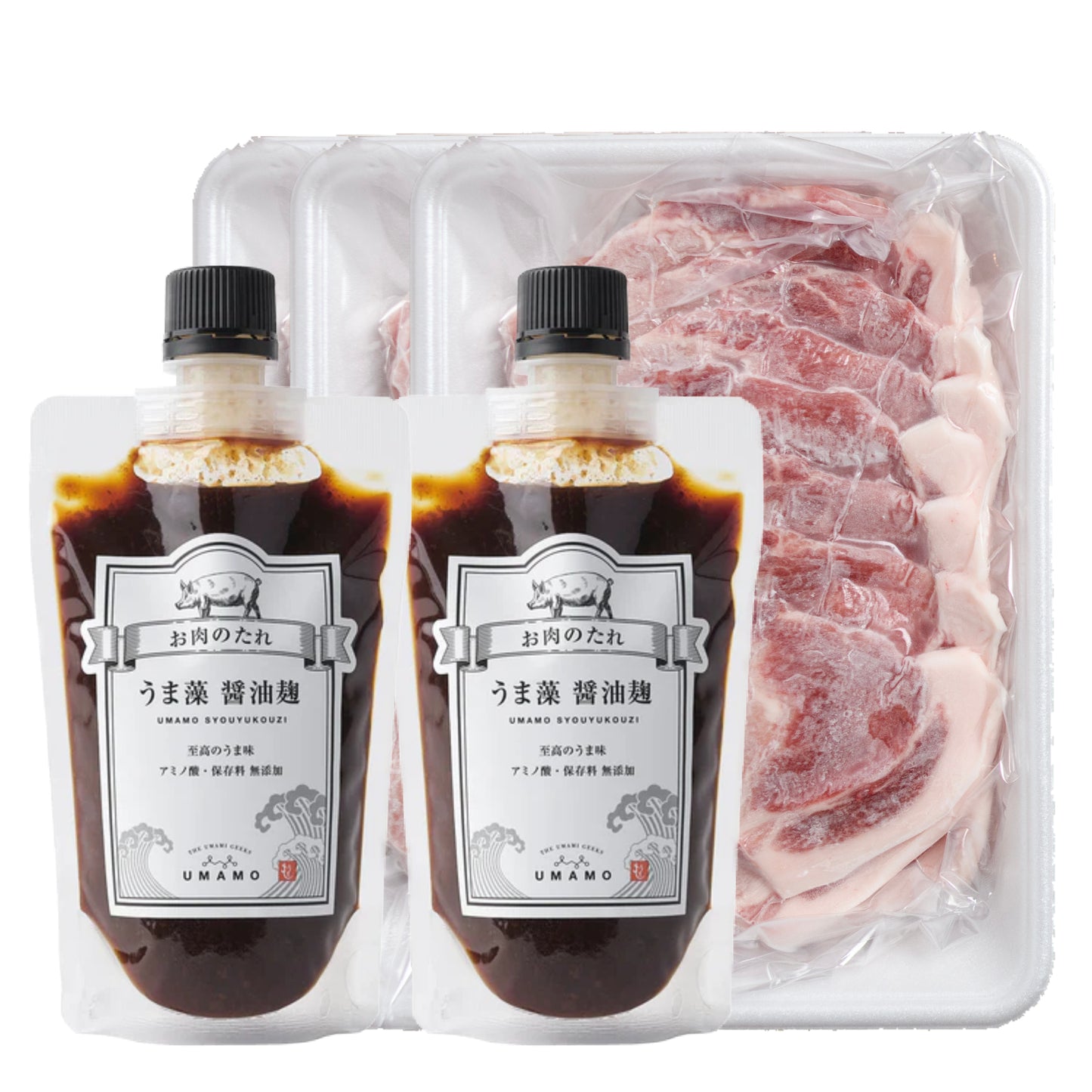 【限定10セット】沖縄発・極上豚肉3種と醤油麹セット