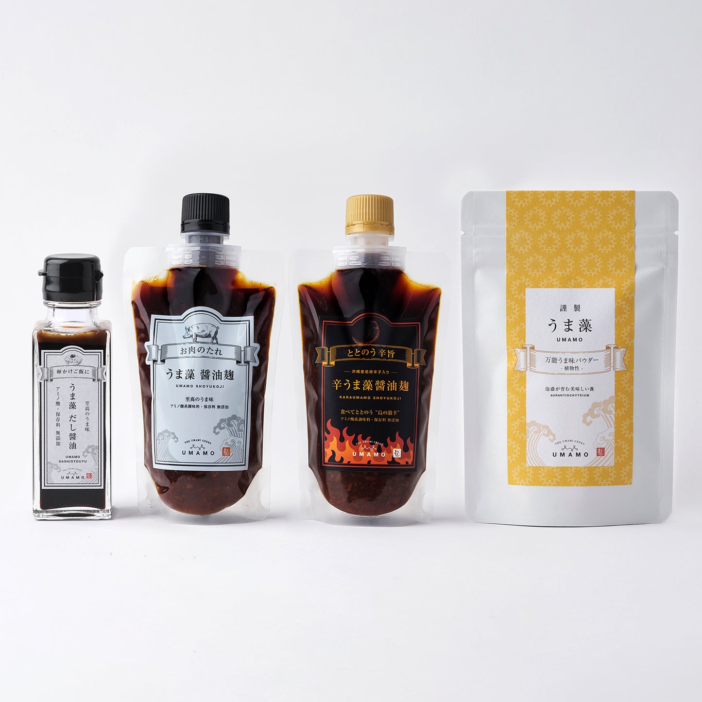 <お得用> うま藻 調味料  (全種セット)