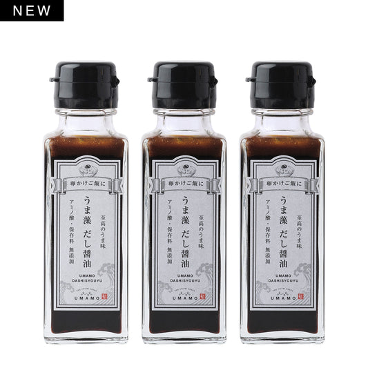 <お得用> うま藻 だし醤油 100ml  (3本セット)