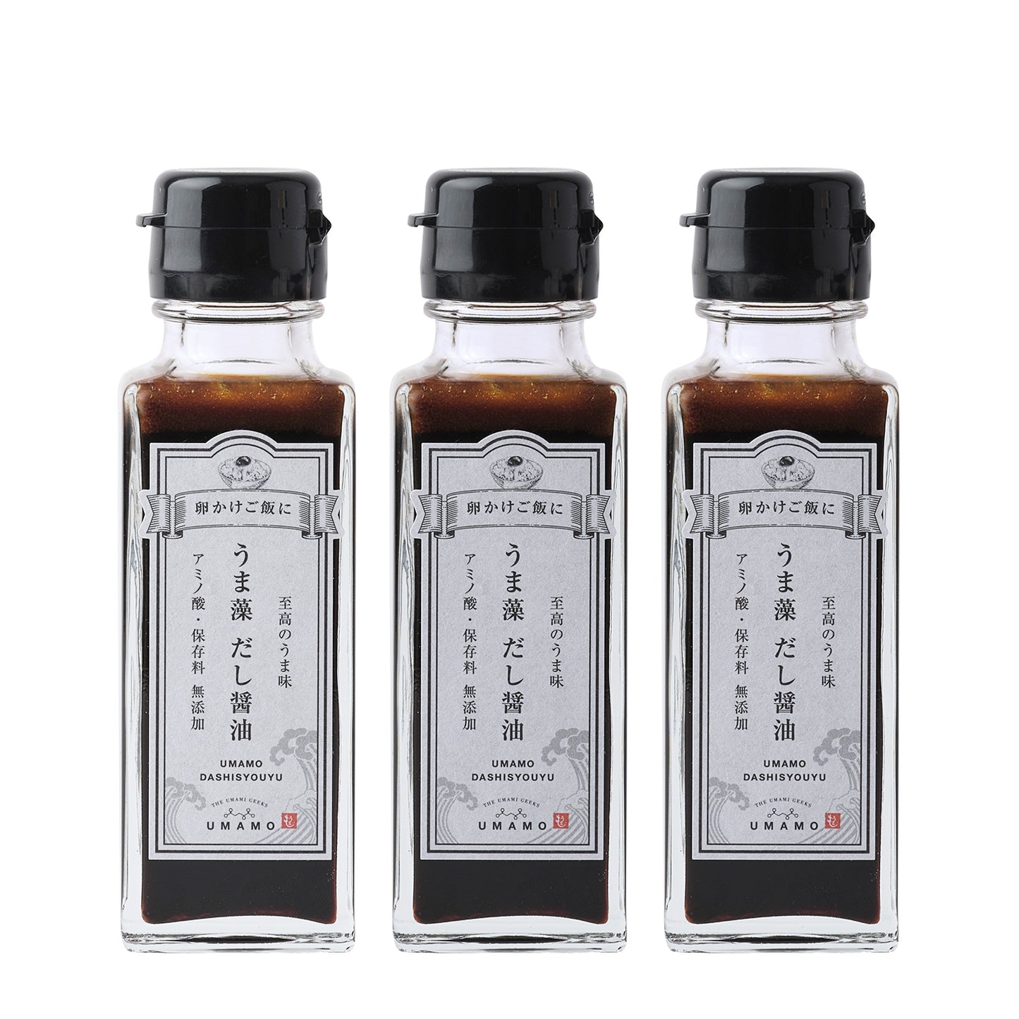 <お得用> うま藻 だし醤油 100ml  (3本セット)