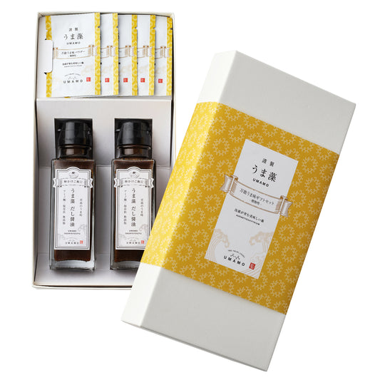うま藻 ギフトセット＜うま藻5袋・だし醤油2本セット＞